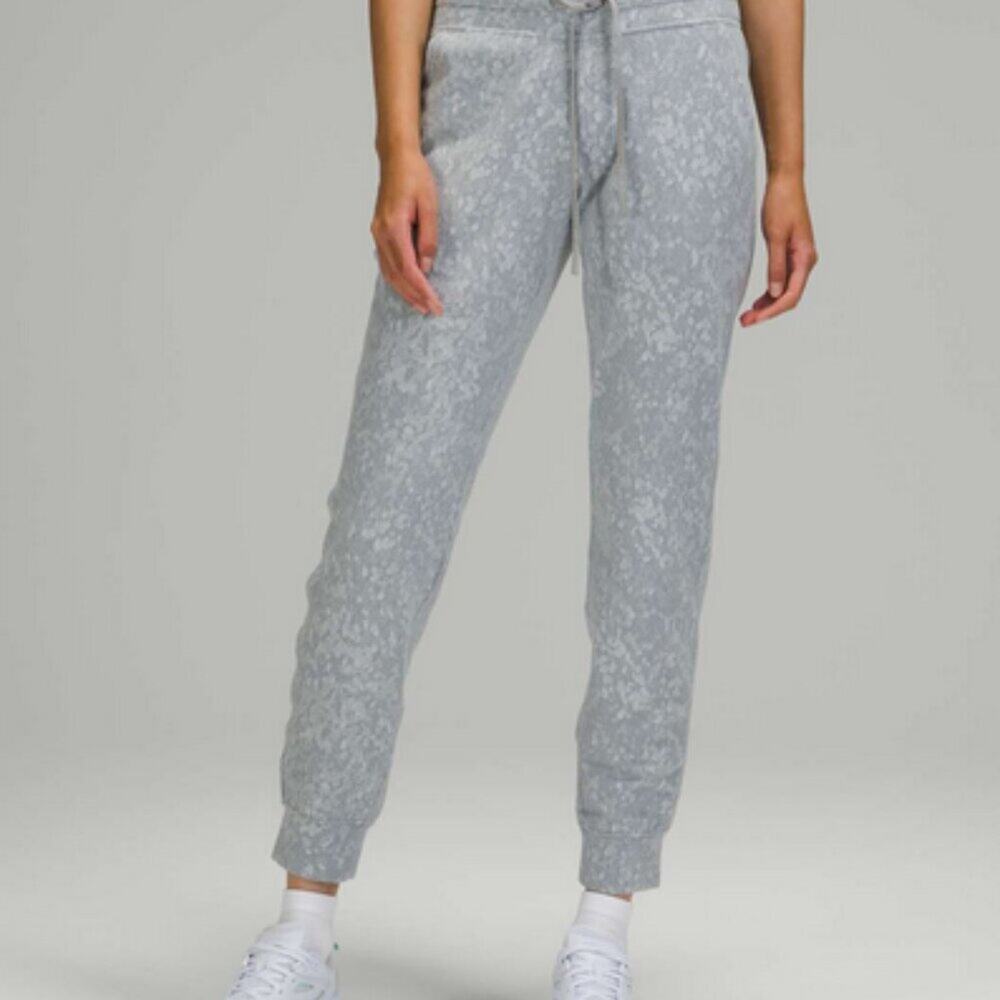 Lululemon Ready to Rulu Jogger 29" Speckle Spritz Jacquard Rhino Grey Silver Dr